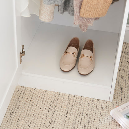 Stevie 1 Door Wardrobe - White - Laura James 