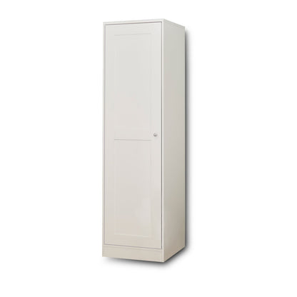 Stevie 1 Door Wardrobe - White - Laura James 