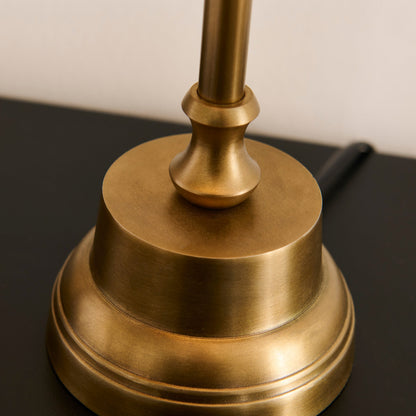 Stowe 59cm Metal Table Lamp - Gold - Laura James