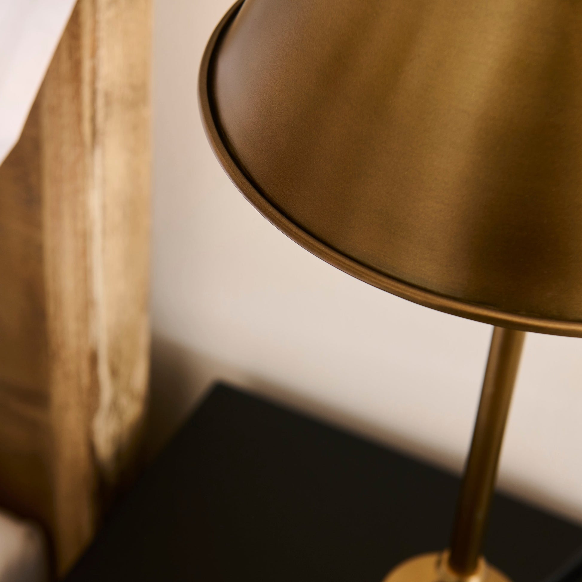 Stowe 59cm Metal Table Lamp - Gold - Laura James