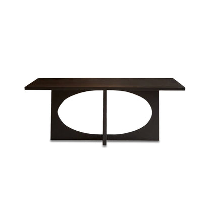 Jade Jet Black Acacia Dining Table
