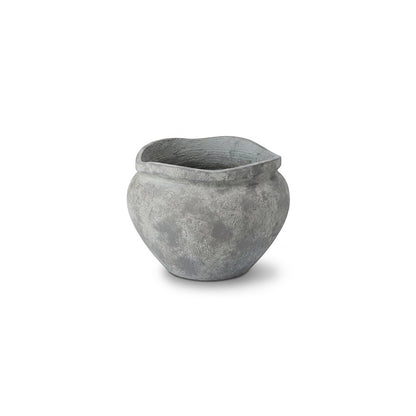 Tomar Fiber Cement 29.5cm Wide Planter - Rustic Grey - Laura James