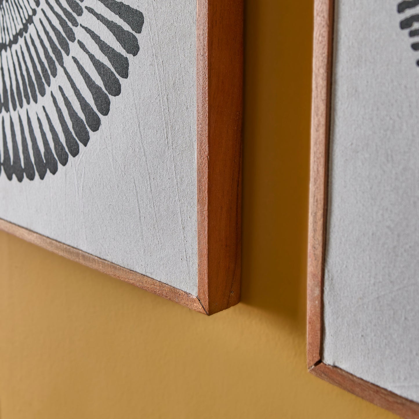 Umari 50x50cm Wall Art - Circle Print on Cotton