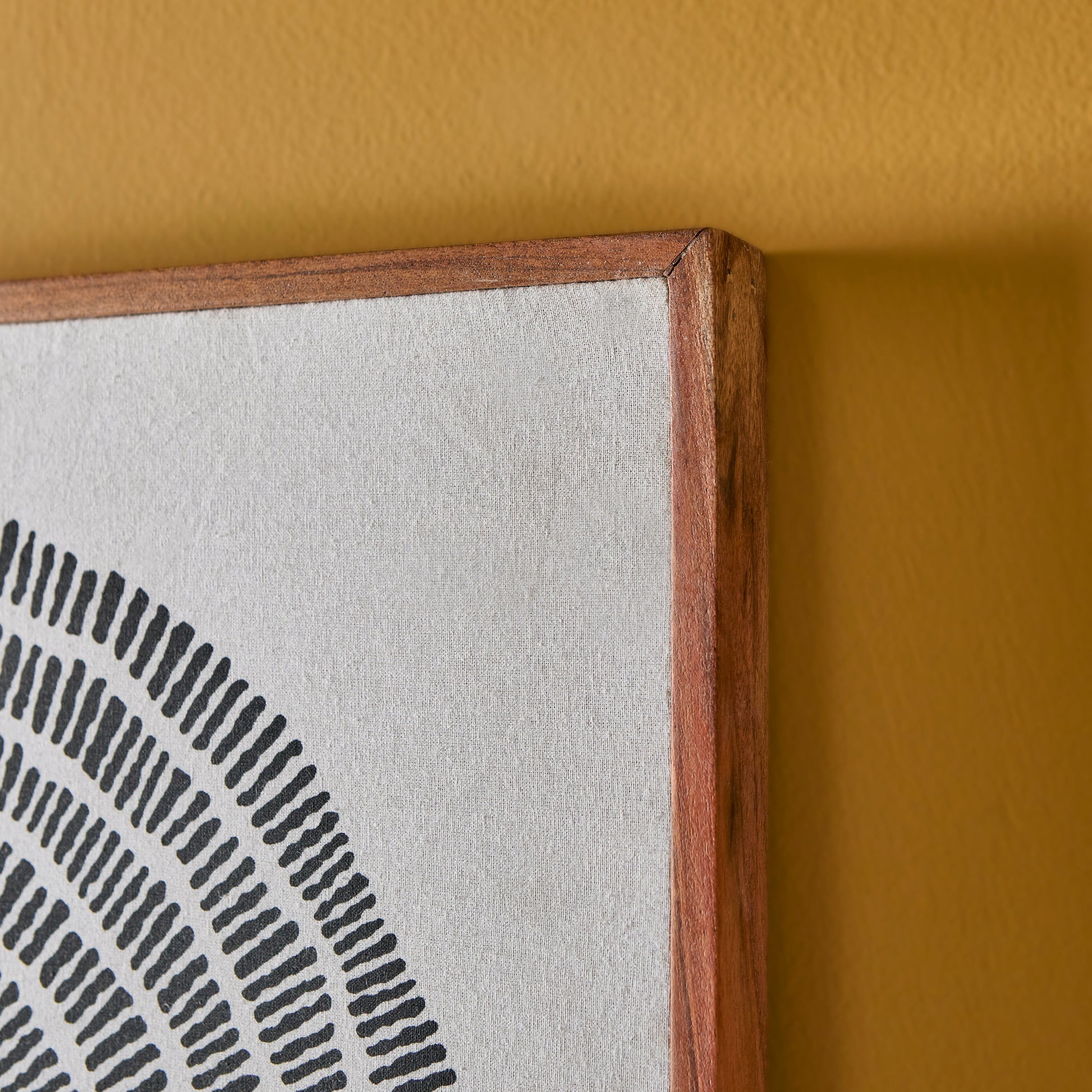 Umari 50x50cm Wall Art - Circle Print on Cotton