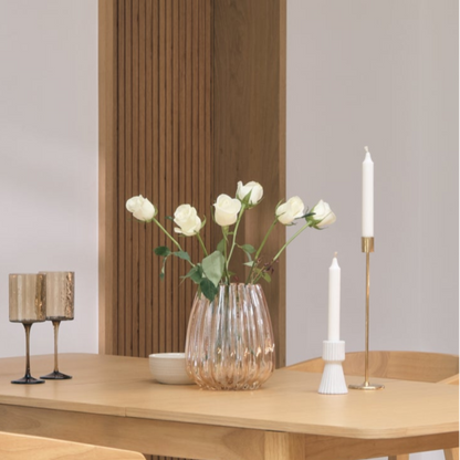 Veneto glass vase - 21cm - Laura James 