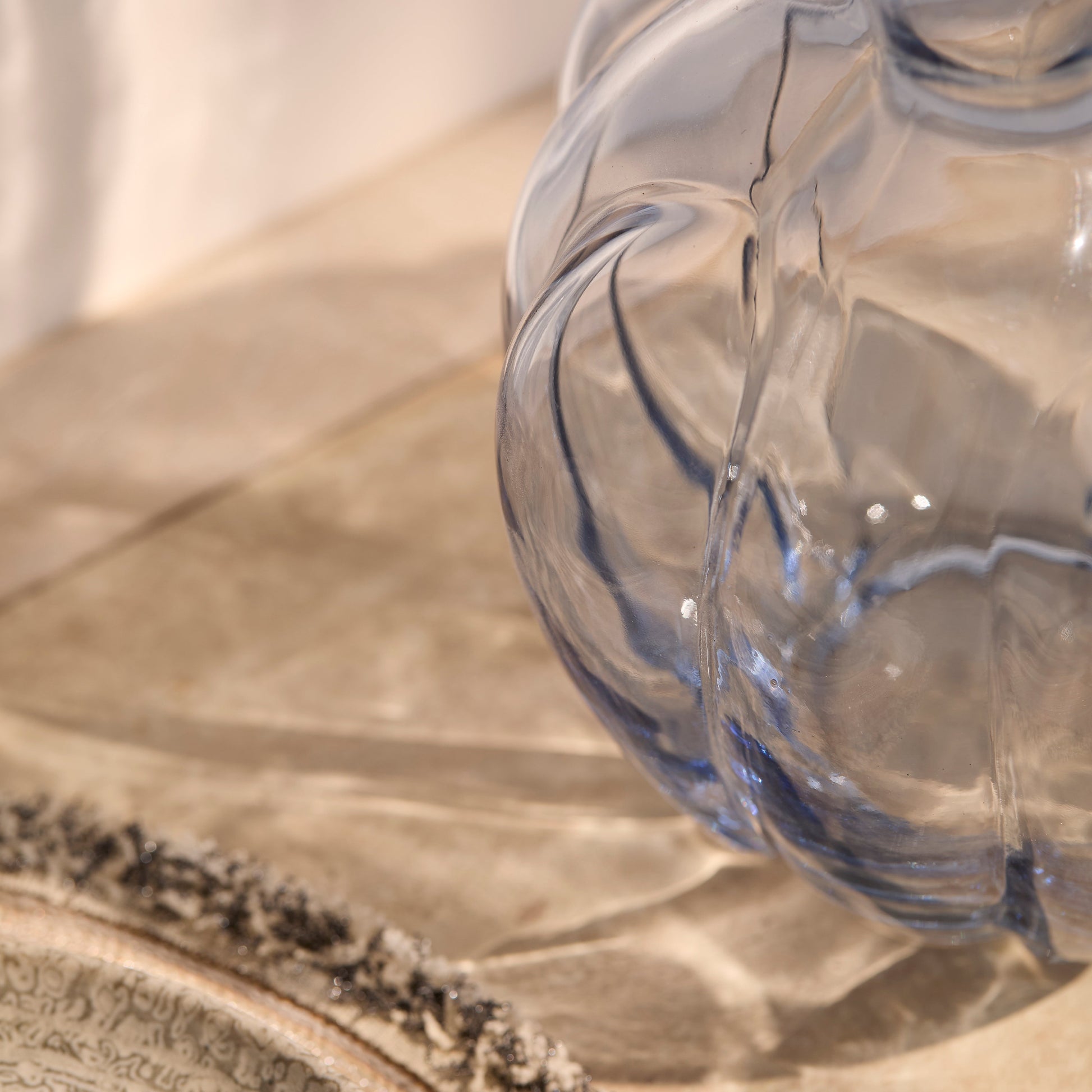 Verona_25cm_Glass_Vase_Cornflower_Blue-1 - Laura James
