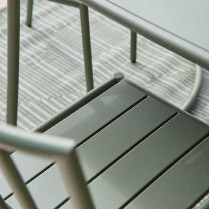 Wilder Rectangular Dining Table Set with 6 x Wilder Dining Chair - Olive Green