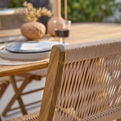 Willow Whitewash Oval  8 Seater Dining Table with Cove Dining Chair - Laura James 