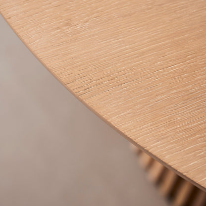Willow Round Dining Table - Whitewash Oak