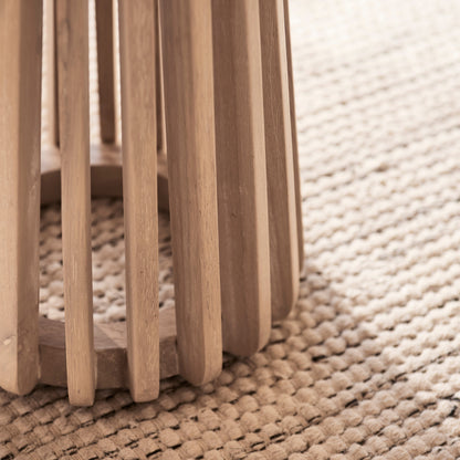 Willow Side Table - Whitewash Oak - Laura James 