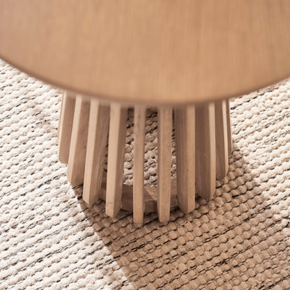 Willow Side Table - Whitewash Oak - Laura James 