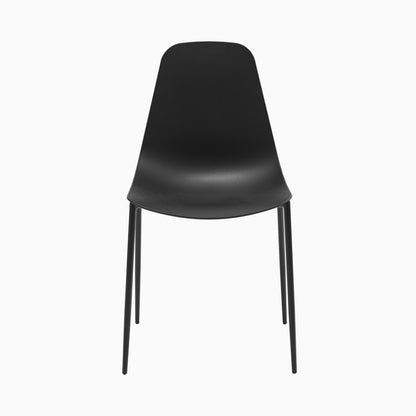 Wren Black Dining Chairs - Set of 4 - Laura James 
