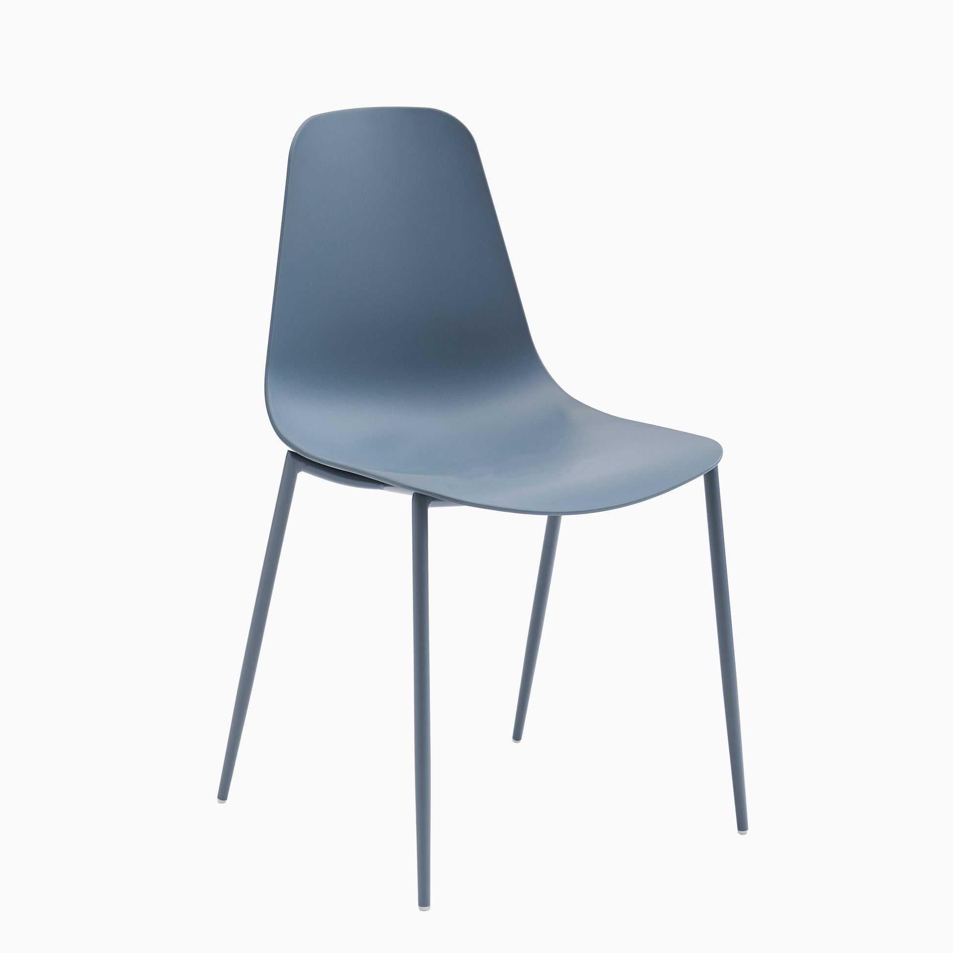 Wren Blue Dining Chairs - Set of 4 - Laura James 