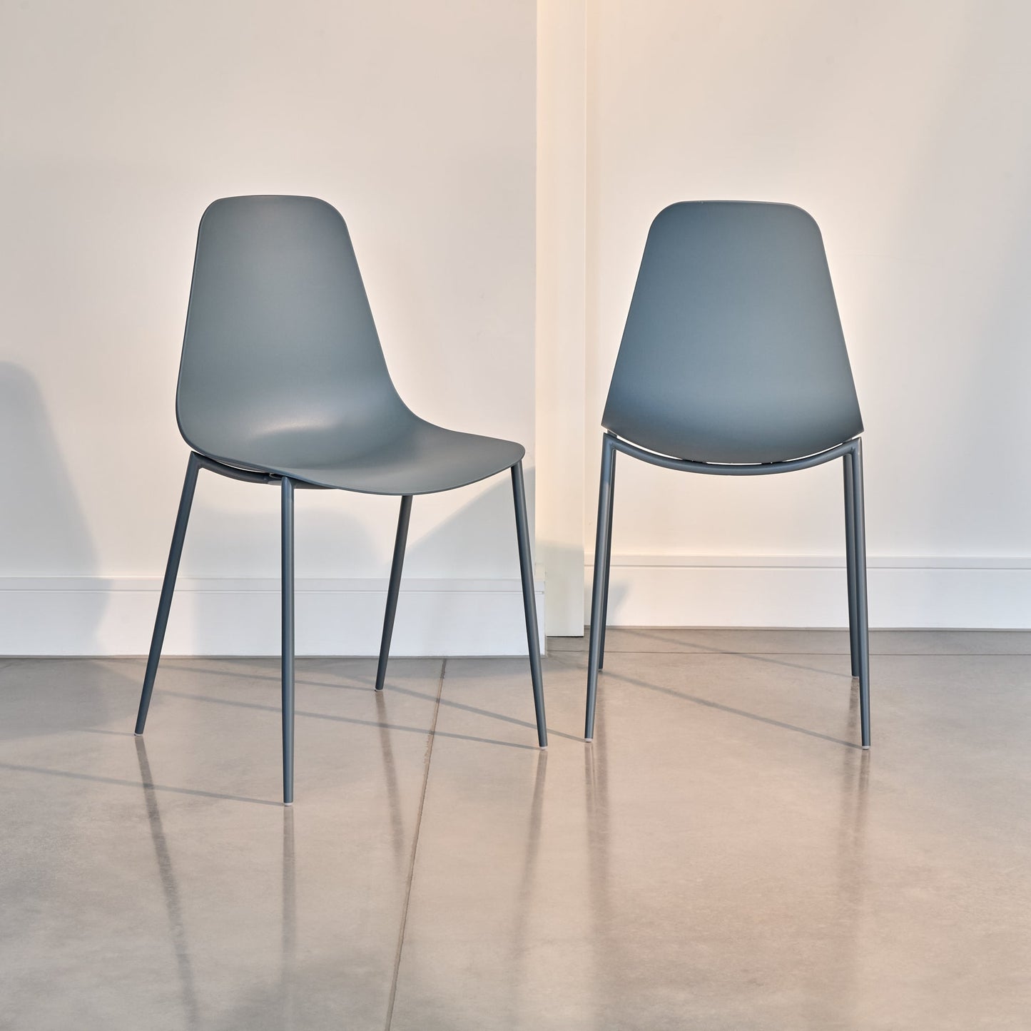 Wren Denim Blue Dining Chairs - Set of 2