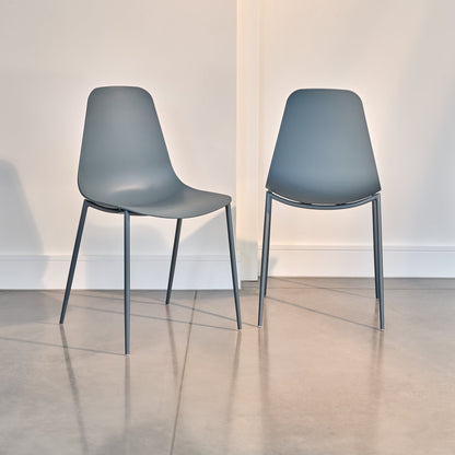Wren Denim Blue Dining Chairs - Set of 2