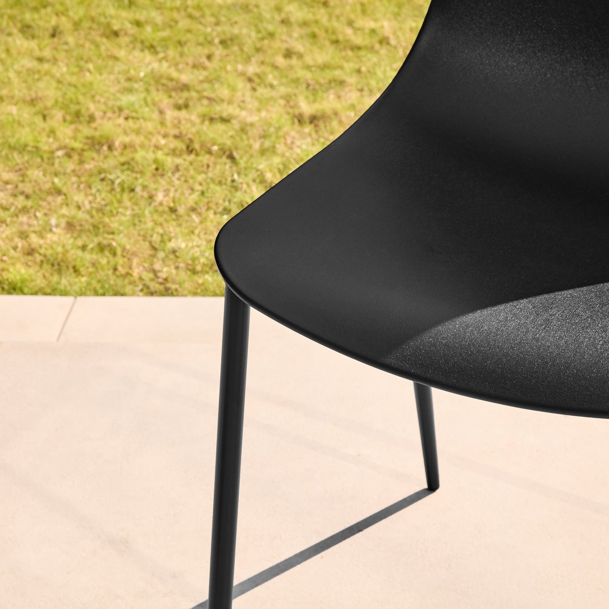 Wren Black Dining Chairs - Set of 4 - Laura James 