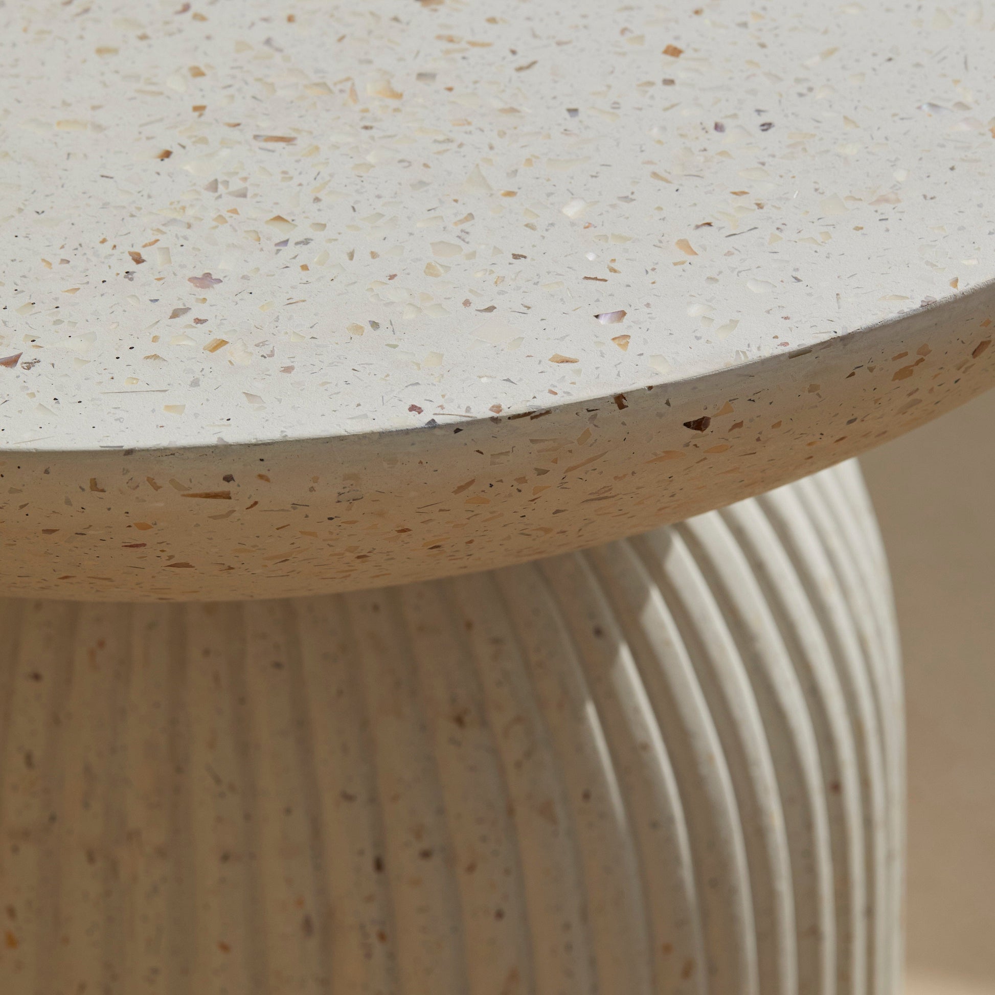 Zaliki_35cm_Concrete_Round_Side_Table_Paprika_Terrazzo