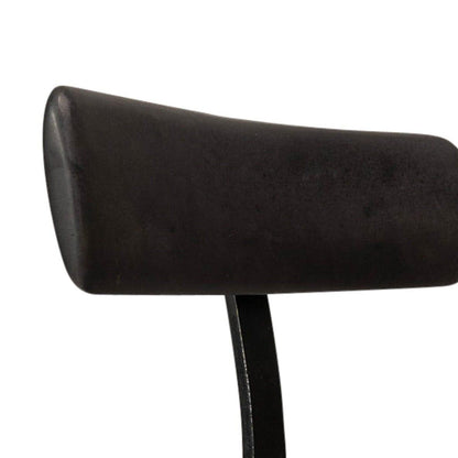 Aiden Black Mango Wood Bar Stool - Set of 2 - Laura James