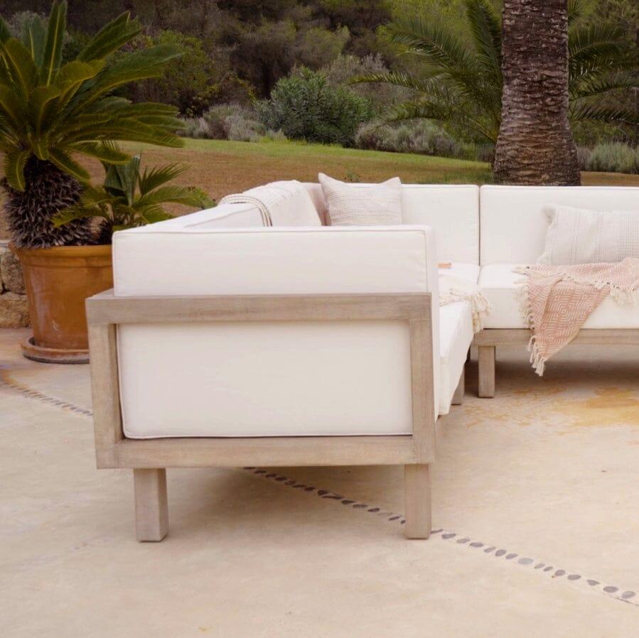 Akira Corner Sofa Cushion Covers - Linen - Laura James