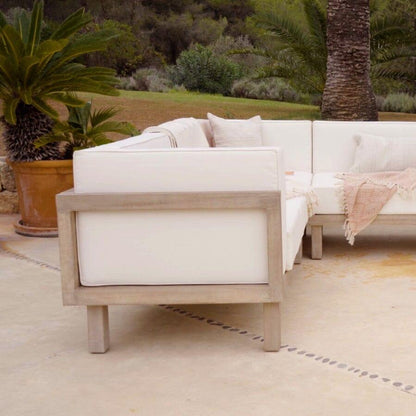 Akira Corner Sofa Cushion Covers - Linen - Laura James