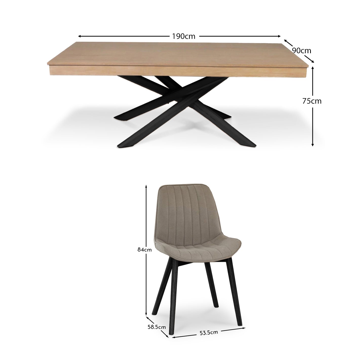 Amelia-whitewash-black-legs-6-seater-dining-set-bella-soft-beige-dining-chairs-dims