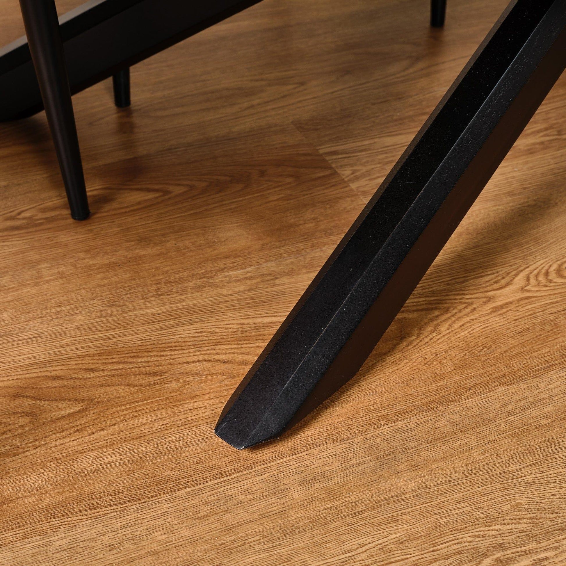 Amelia Black Wood Dining Room Table