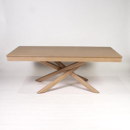 Amelia Whitewash Oak Dining Table -Laura James