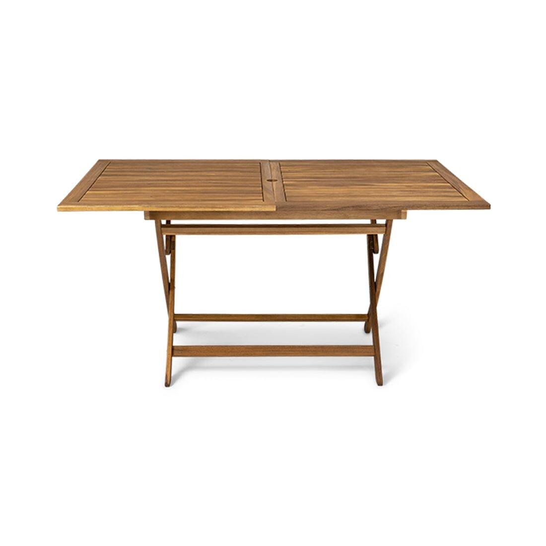 Ackley Large Solid Wood Folding Table