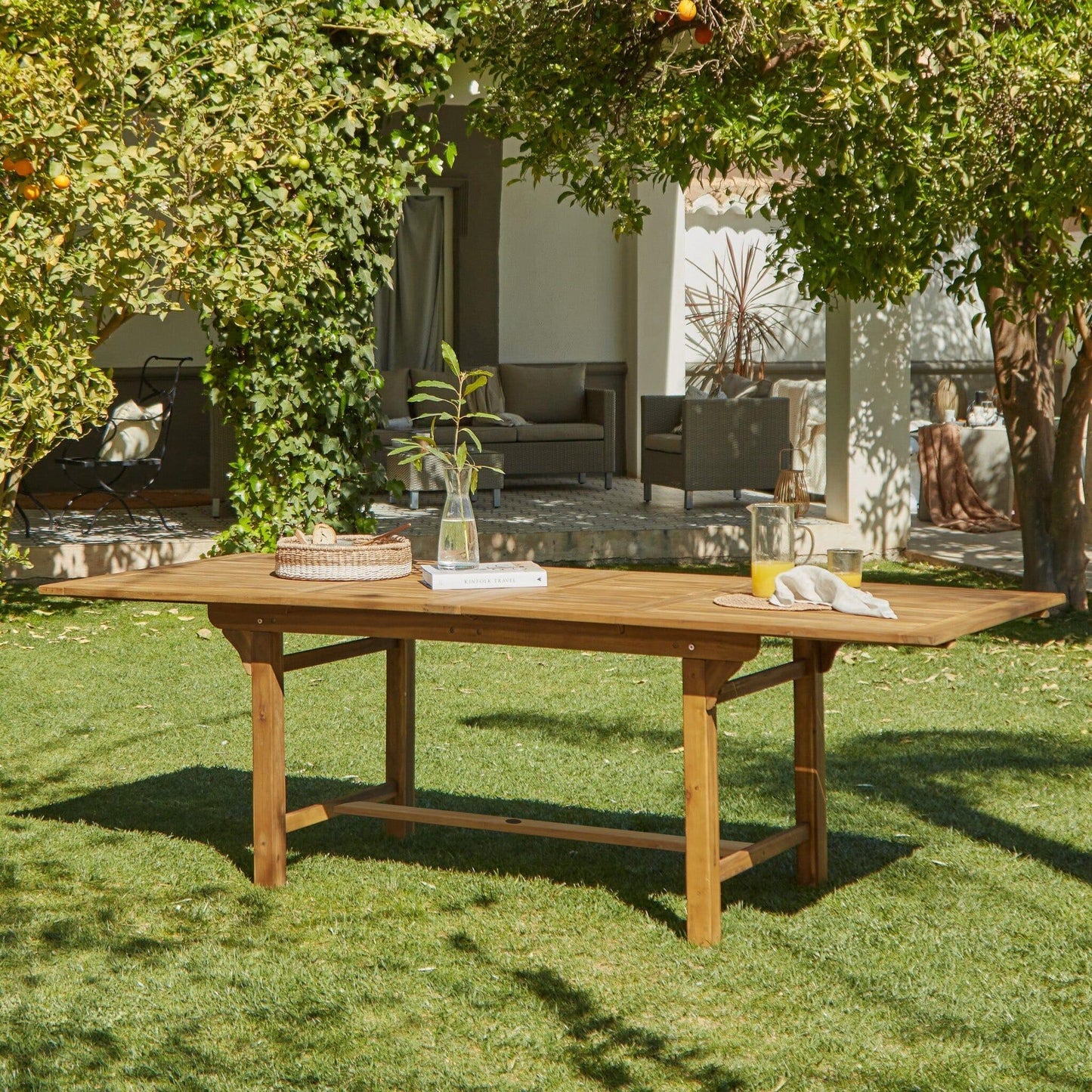 Aspen 6-10 Seater Extending Wooden Dining Table