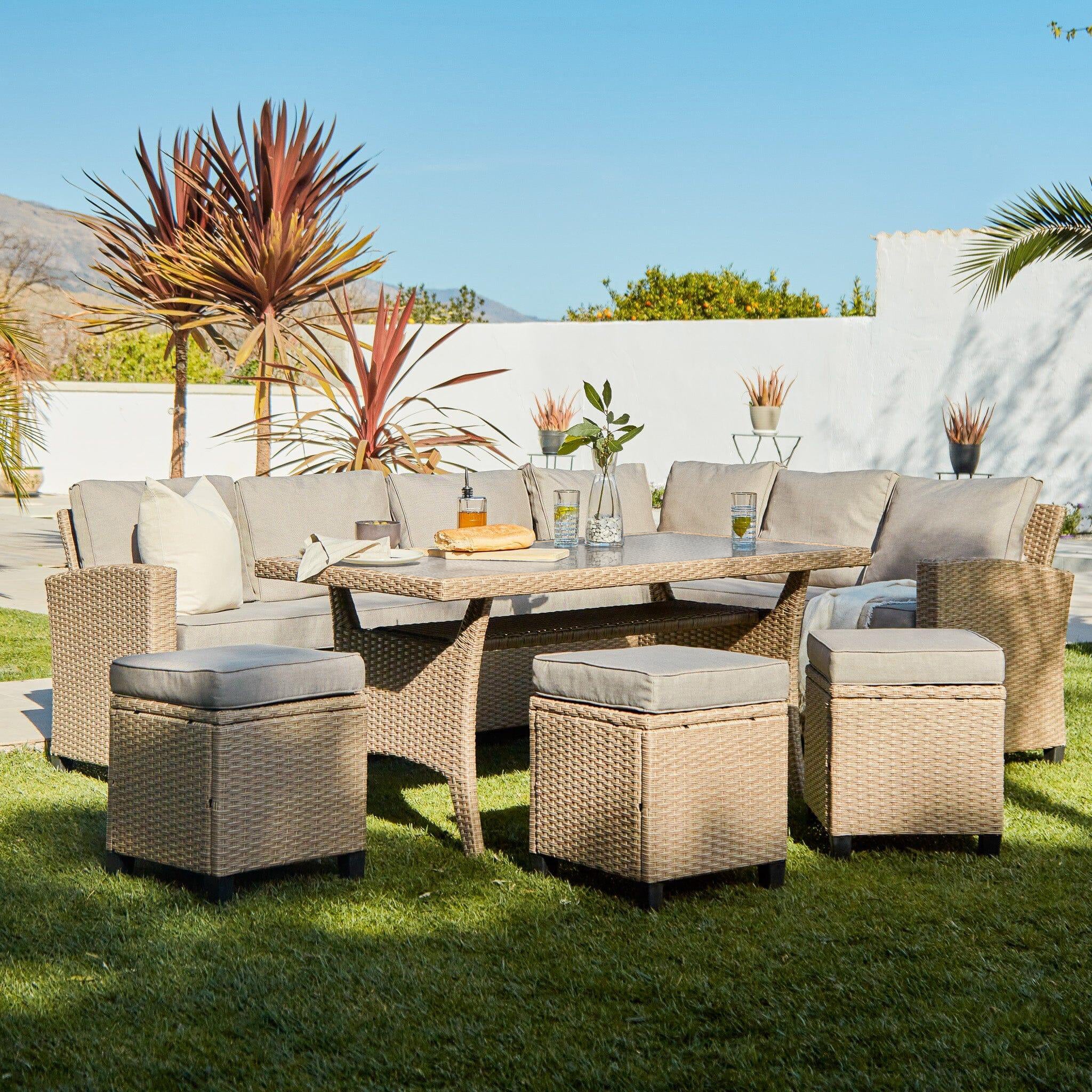 Laura James Garden Sofa With Shade Outdoor Furniture Laura