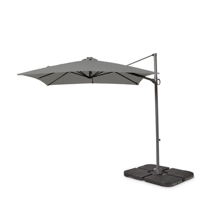 Premium Grey Parasol - Laura James