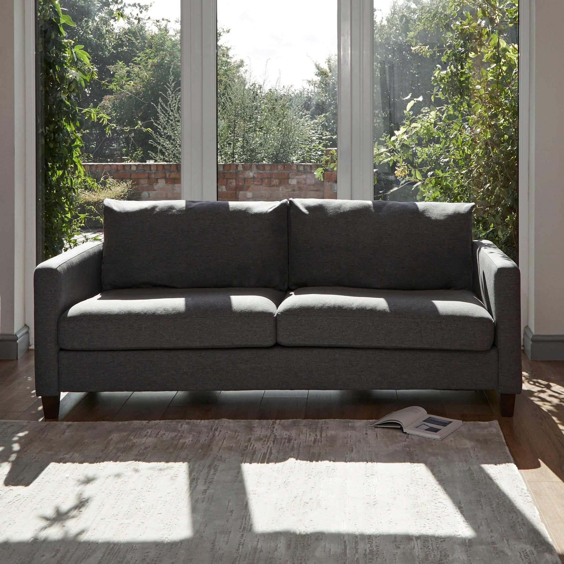 Ava 3 Seater Sofa Charcoal - Laura James