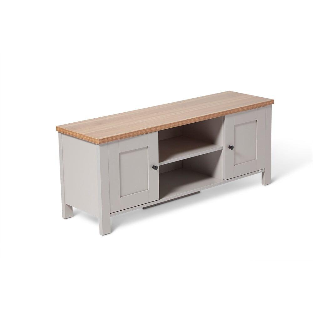 Bampton Stone Grey TV Unit - Laura James 