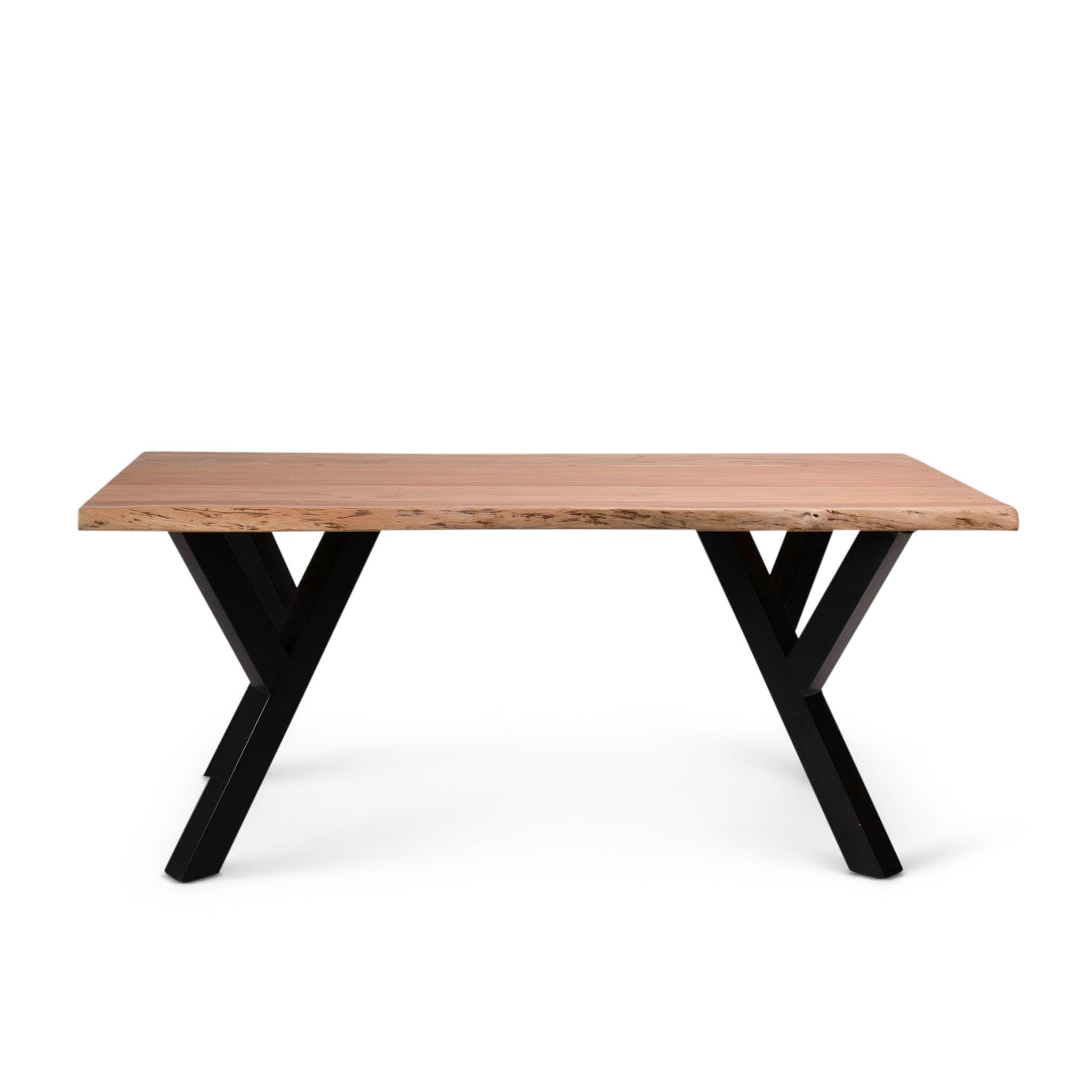 Bosco Acacia Wood Dining Table Set - 6 Seater - Bosco Dining