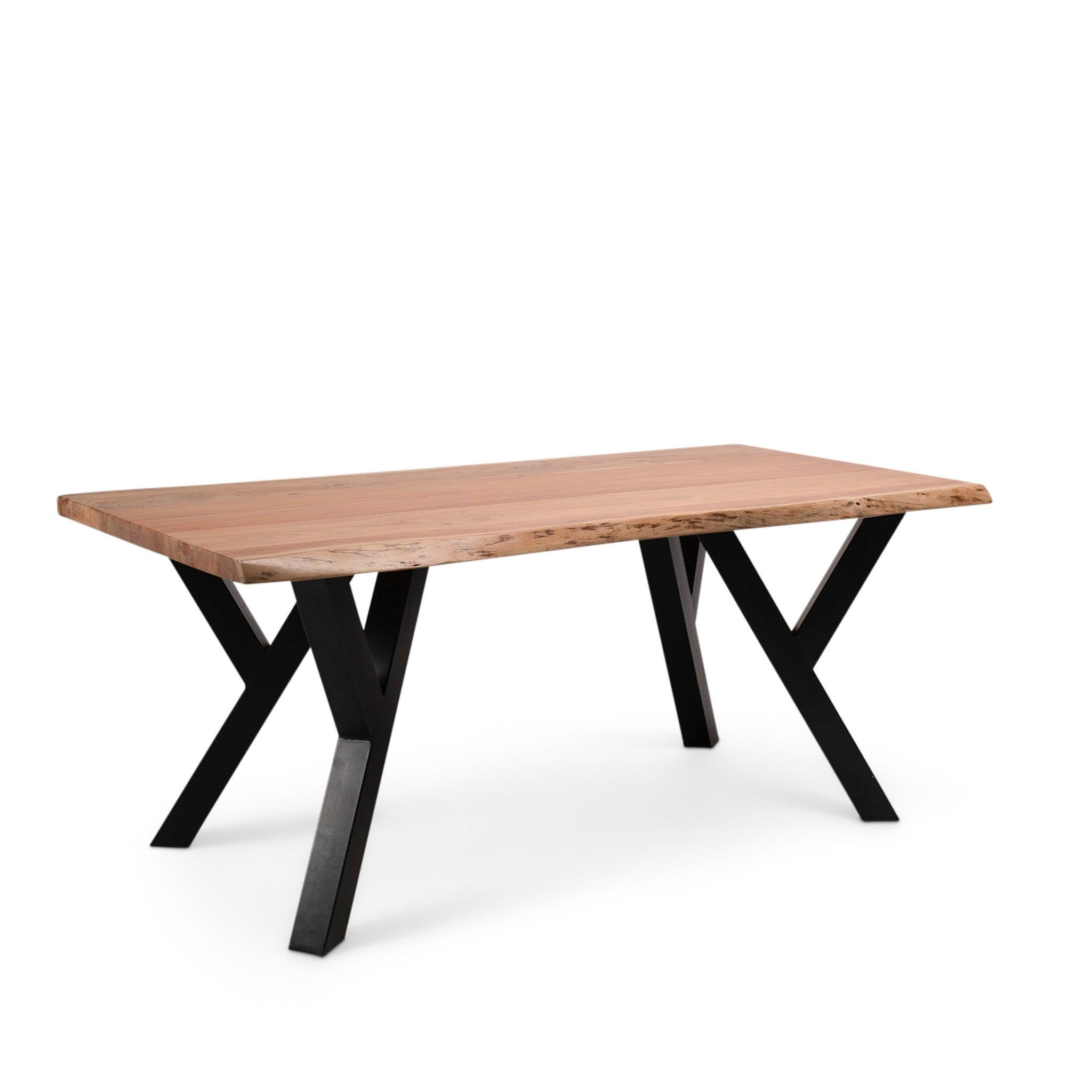 Bosco Acacia Wood Dining Table Set - 6 Seater - Bosco Dining