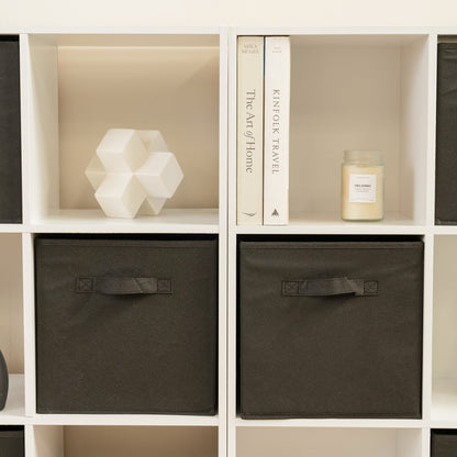 9 Cube Storage Unit / White Bookcase