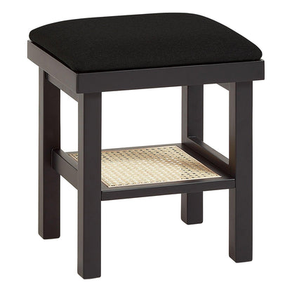 Charlie dressing table stool - black - Laura James