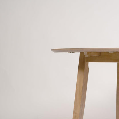 Charlie Pale Oak dining table - drop leaf