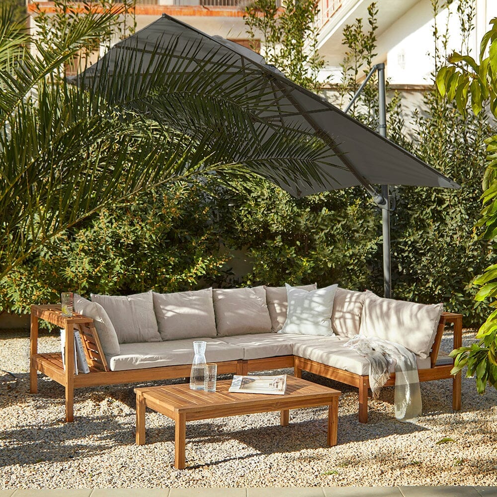 Dakota Garden Corner Sofa Cushion Covers - Sand