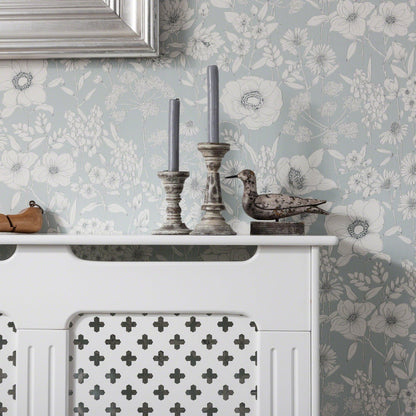 Edith Radiator Cover - White - Medium