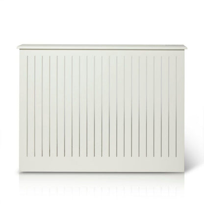 Elspeth Medium Radiator Cover in Snow White - Laura James