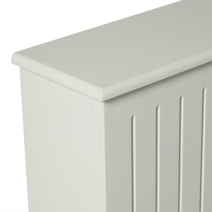 Elspeth Small Radiator Cover in Snow White - Laura James