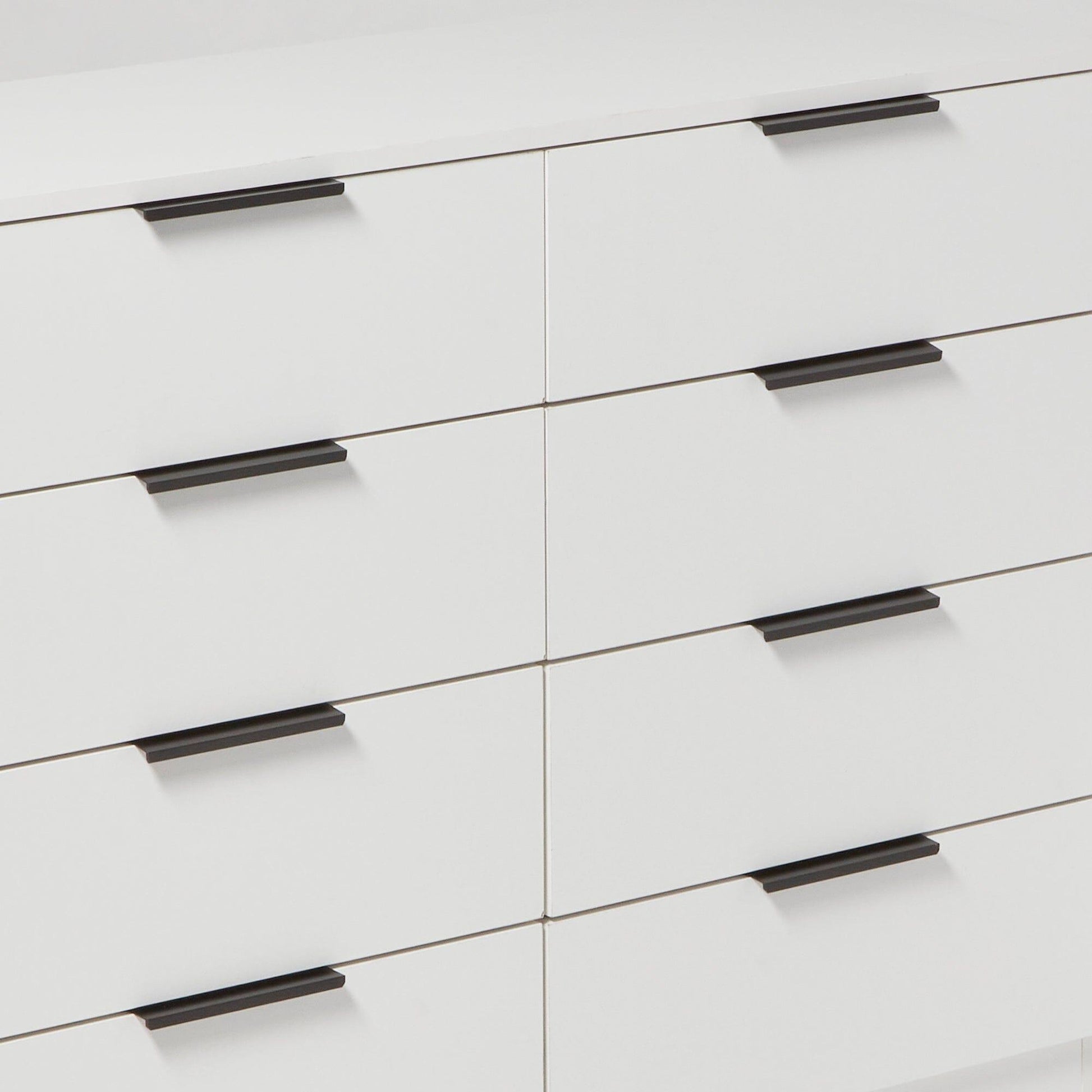 Essie 8 Drawer Chest of Drawers - Pure White Laura James Ireland Essie 8 Drawer Chest of Drawers - Pure White Laura James Ireland