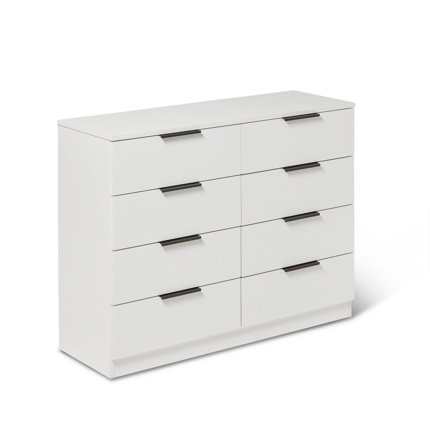 Essie Wardrobe and Drawers Bedroom Set - Pure White