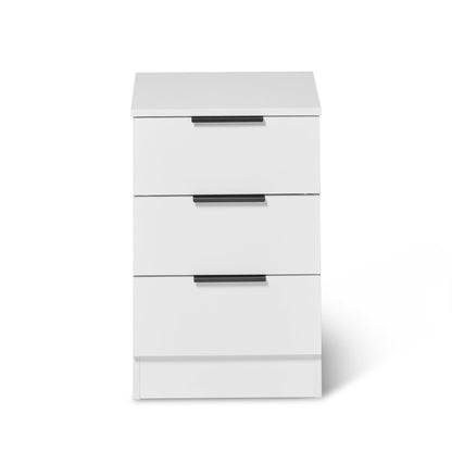 Essie Wardrobe and Drawers Bedroom Set - Pure White