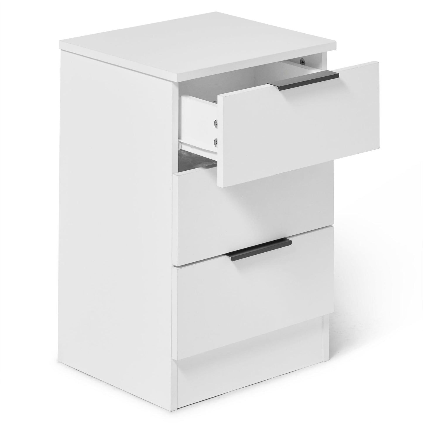 Essie Wardrobe and Drawers Bedroom Set - Pure White