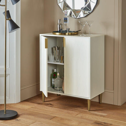 Gloria small sideboard - white - Laura James