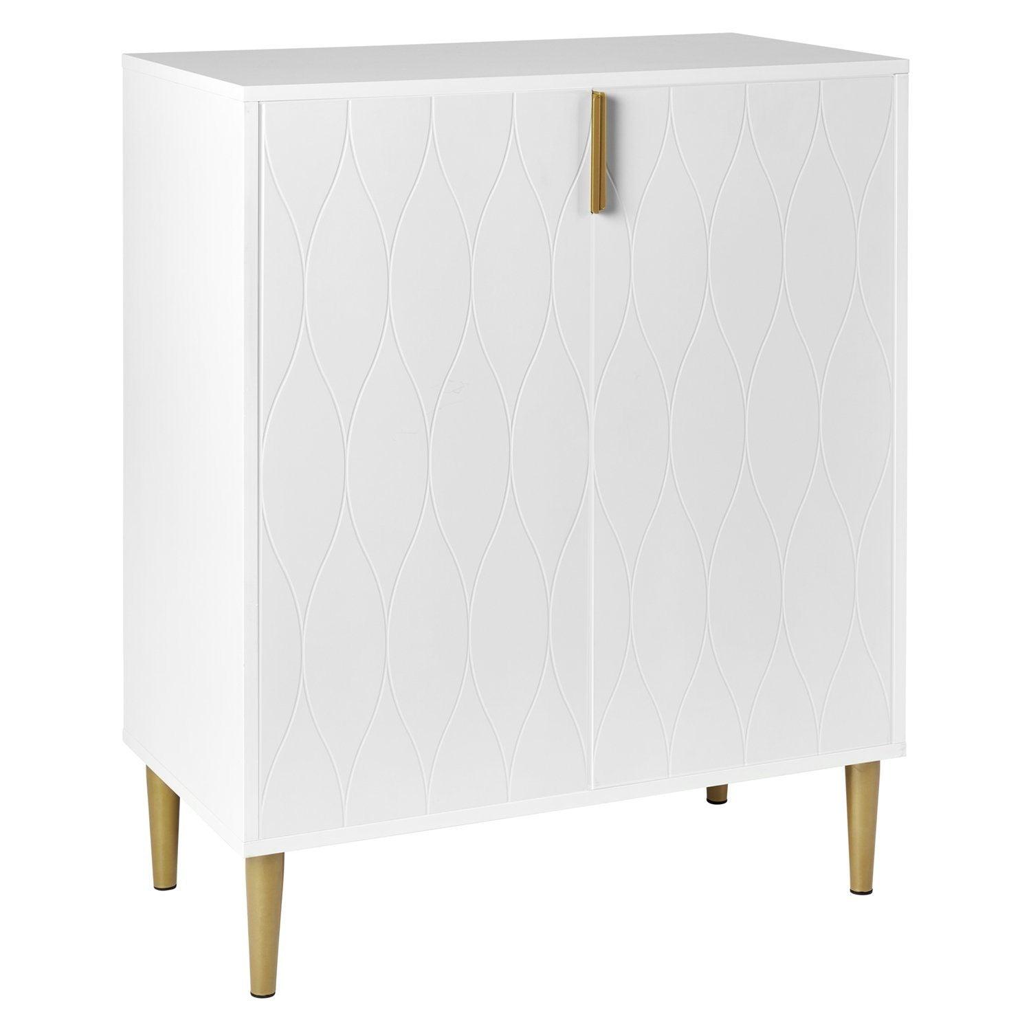 Gloria small sideboard - white - Laura James