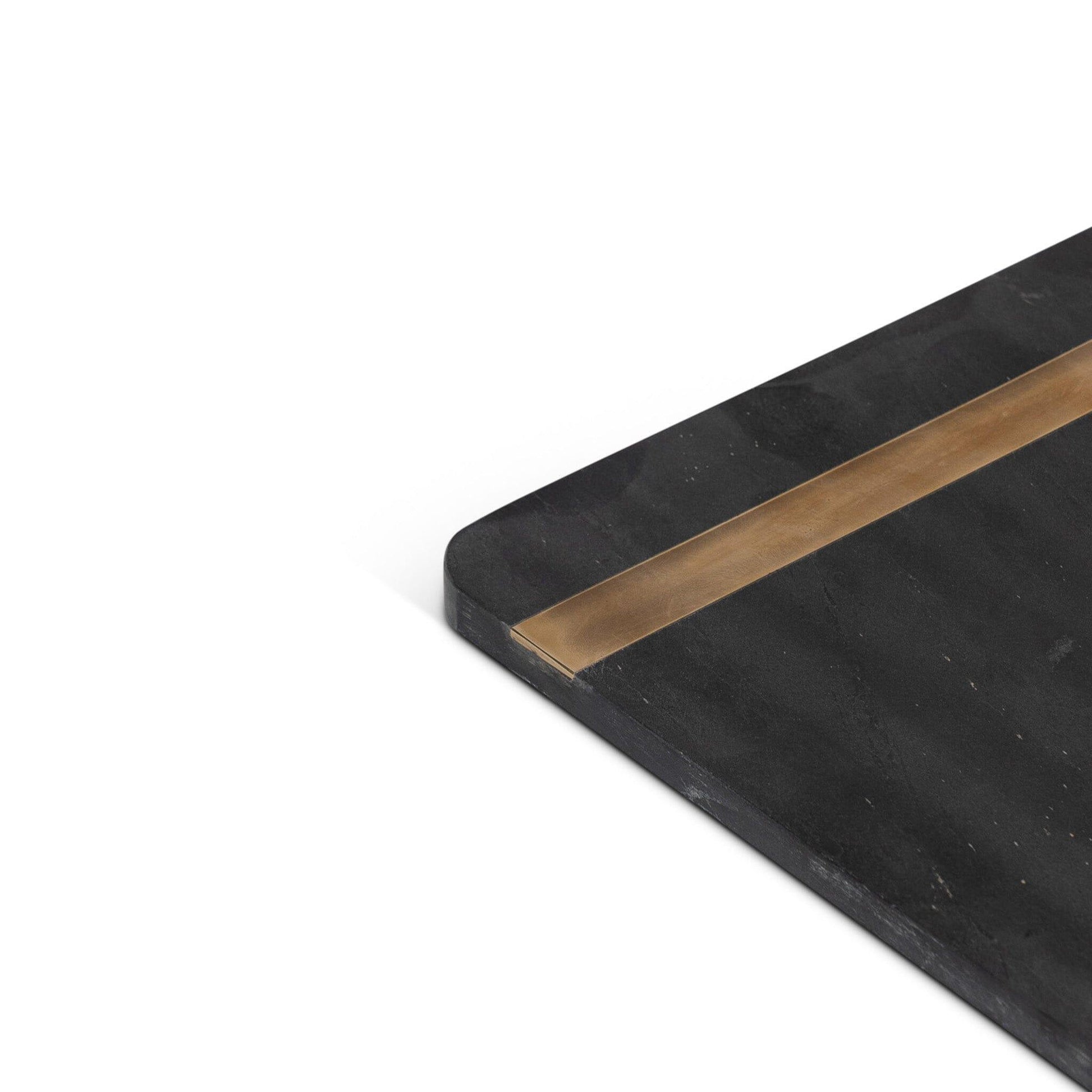 Grazeley Black Marble Serving Board - 36x36cm - Laura James