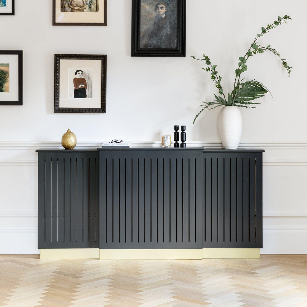Iliana Extending Radiator Cover in Charcoal Grey - Laura James – Laura ...